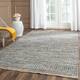SAFAVIEH Handmade Cape Cod Arlena Coastal Jute Rug - 9' x 12' - Natural/Blue