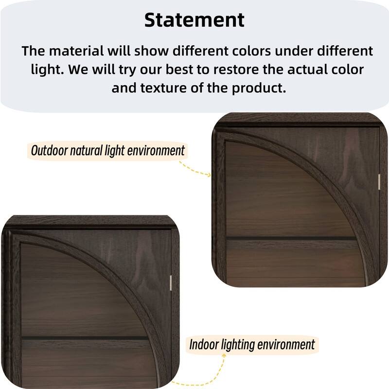 52.17"H Glass Door Display Case Storage Cabinet with Adjustable Shelf and Drawers for Stylish Organization