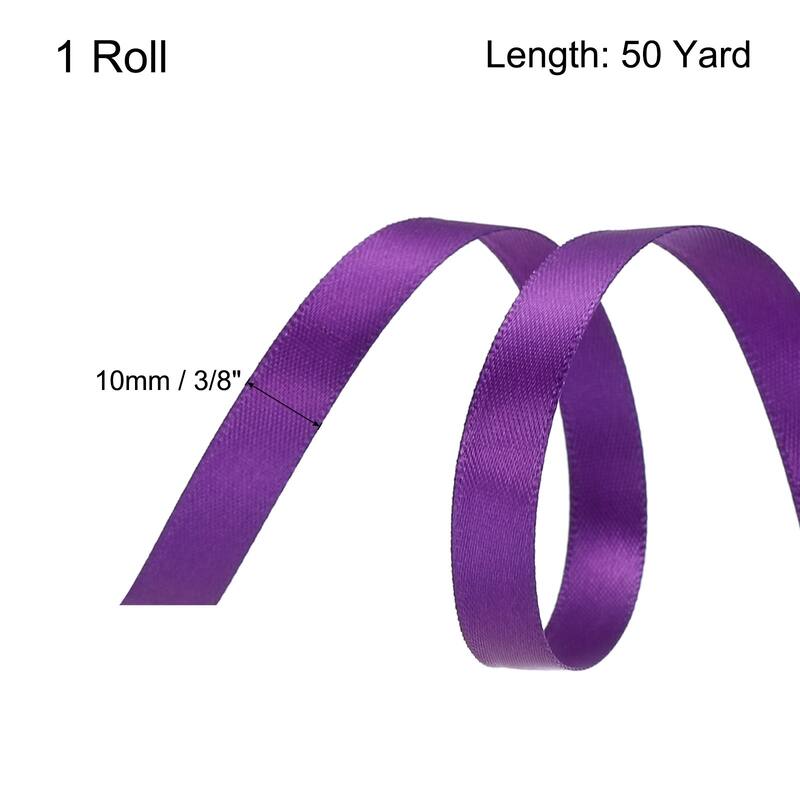 Satin Ribbon Grosgrain Thin Solid Silk Wedding Bouquet Ribbon Decor