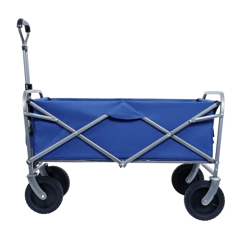 Foldable Hand Cart, Wheeled Collapsible Hand Cart