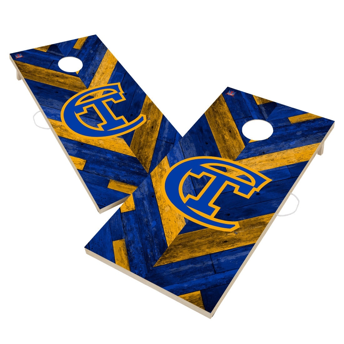New York City Technology Yellow Jackets Cornhole Board Set