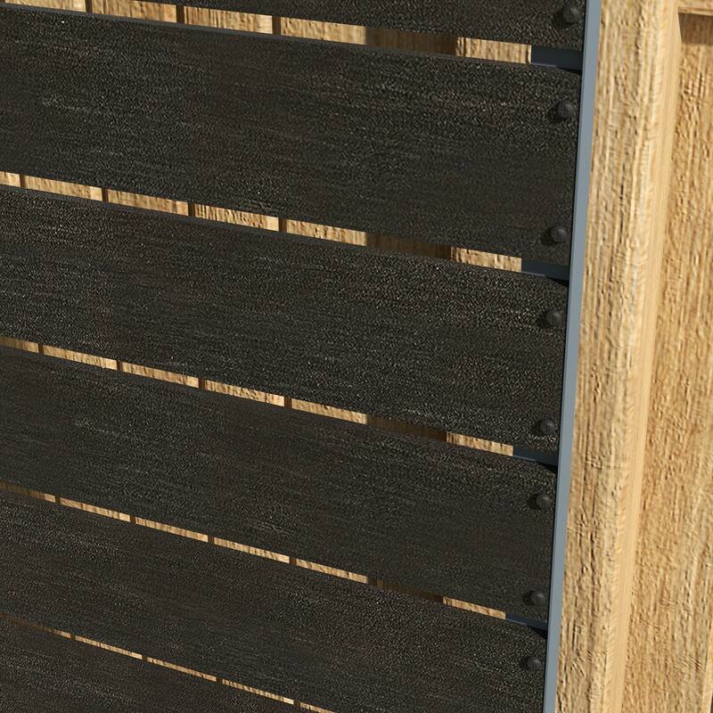 Outsunny Raised Garden Bed with Trellis for Climbing Plants, Planter Box with Drainage Gap, Freestanding Trellis Planter