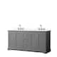 Option Dark Gray, Chrome Trim, Giotto Quartz Top