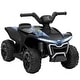 preview thumbnail 11 of 25, Qaba Kids ATV Quad, 6V Ride On Toy with Rechargeable Battery, Light, Forward & Reverse, 4 Wheeler Battery Powered for Boys Girls