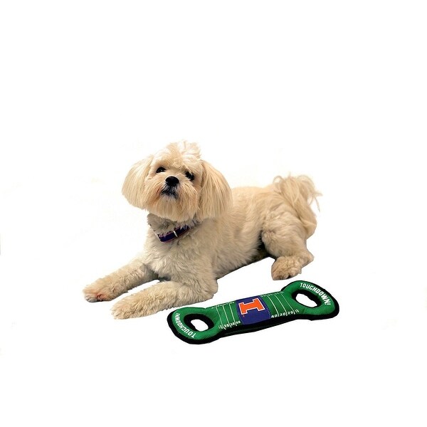 NCAA Florida State Seminoles Squeaky Plush Dog Bone Pet Toy