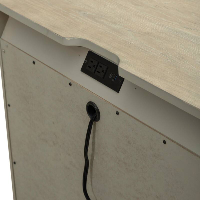 Liberty Furniture Brentwood 3 Drawer Nightstand with Charging Station