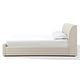 preview thumbnail 8 of 8, Louis Upholstered Platform Bed in Natural Linen