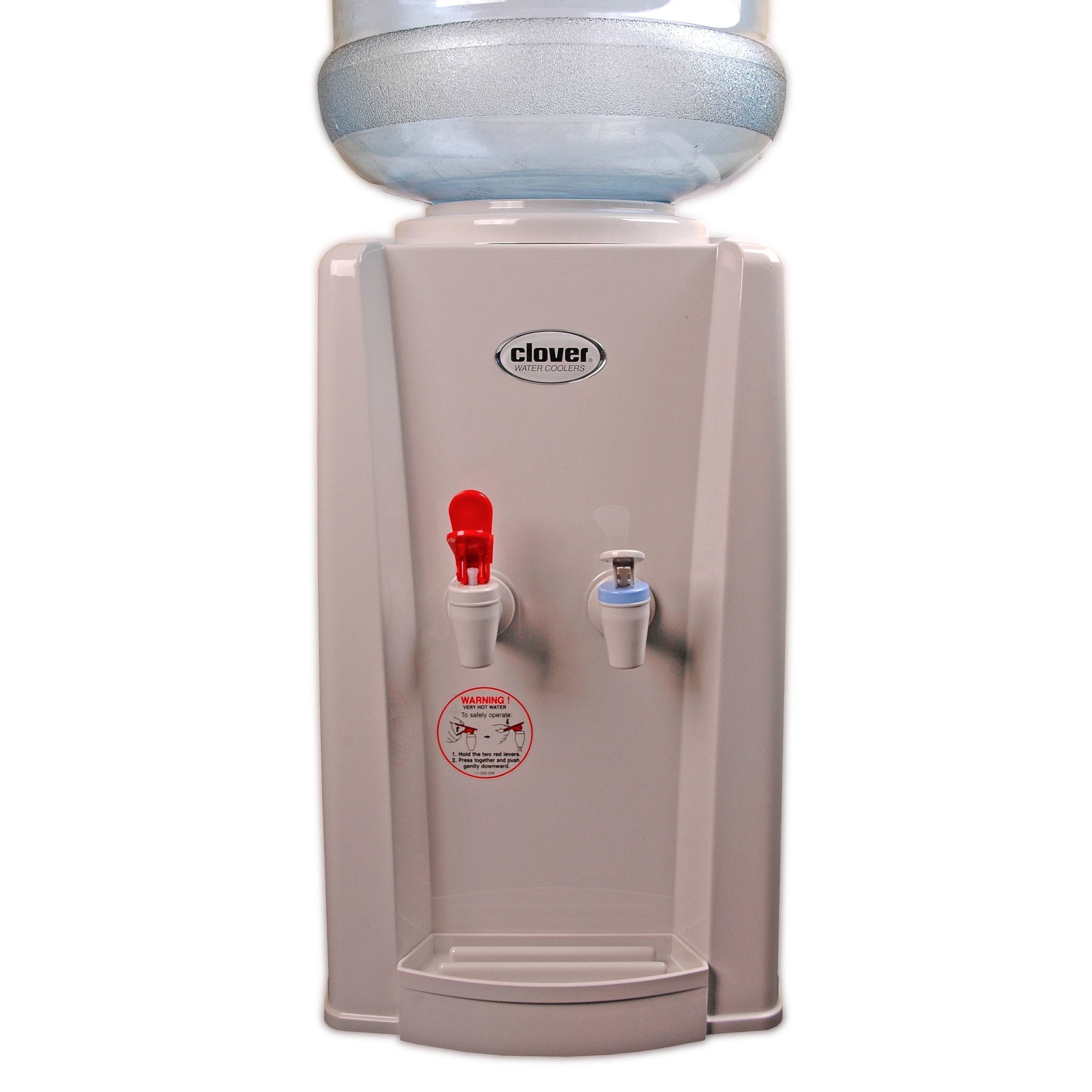 Clover b9a hot and cold countertop water dispenser outlet