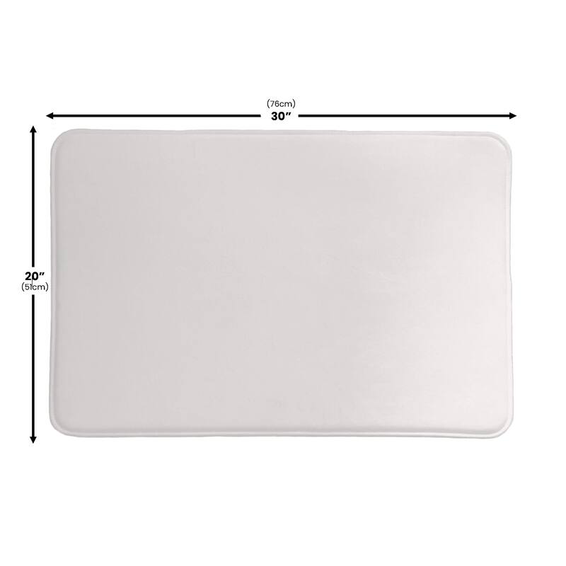 Glacier Bay Memory Foam Rug