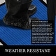 preview thumbnail 46 of 107, A1 Home Collections Polypropylene Rubber Door Mat All Weather Inside Outside Door Mat