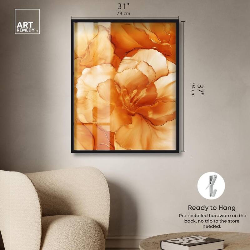 Sunlit Bloom I Shadowbox by Art Remedy