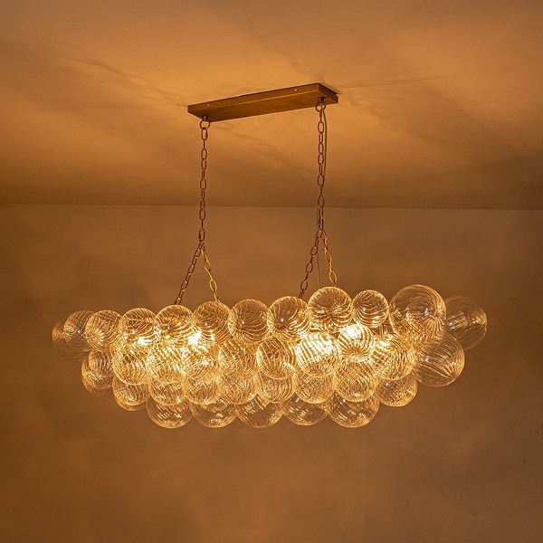 Brass bubble chandelier shop