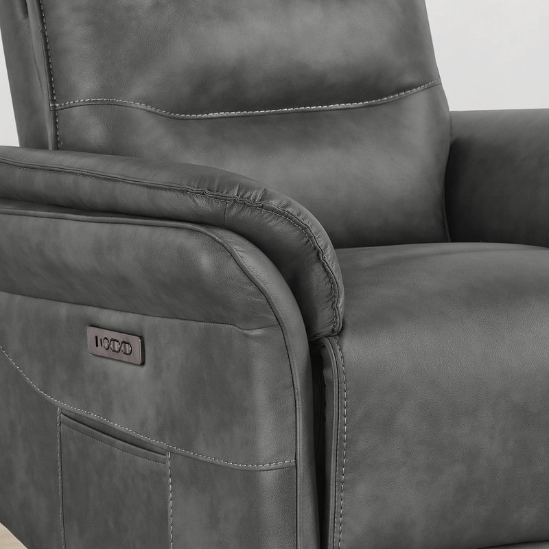 Spruce & Spring Dual Motor Zero Gravity Power Recliner with Power Headrest