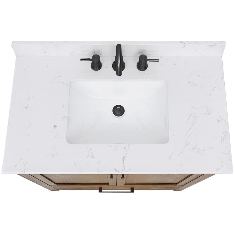 Avanity MODERO-VS37-E Modero 37" Free Standing Single Basin Vanity Set