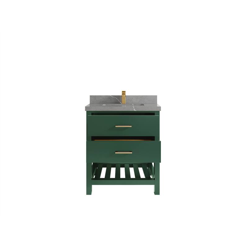 Willow Collections 30 in. W x 22 in. D Parker Single Sink Bathroom Vanity with Countertop