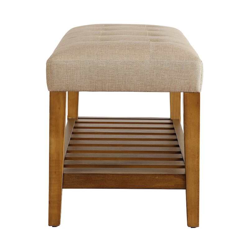 Kahan Kahan Tufted Padded Seat Bench