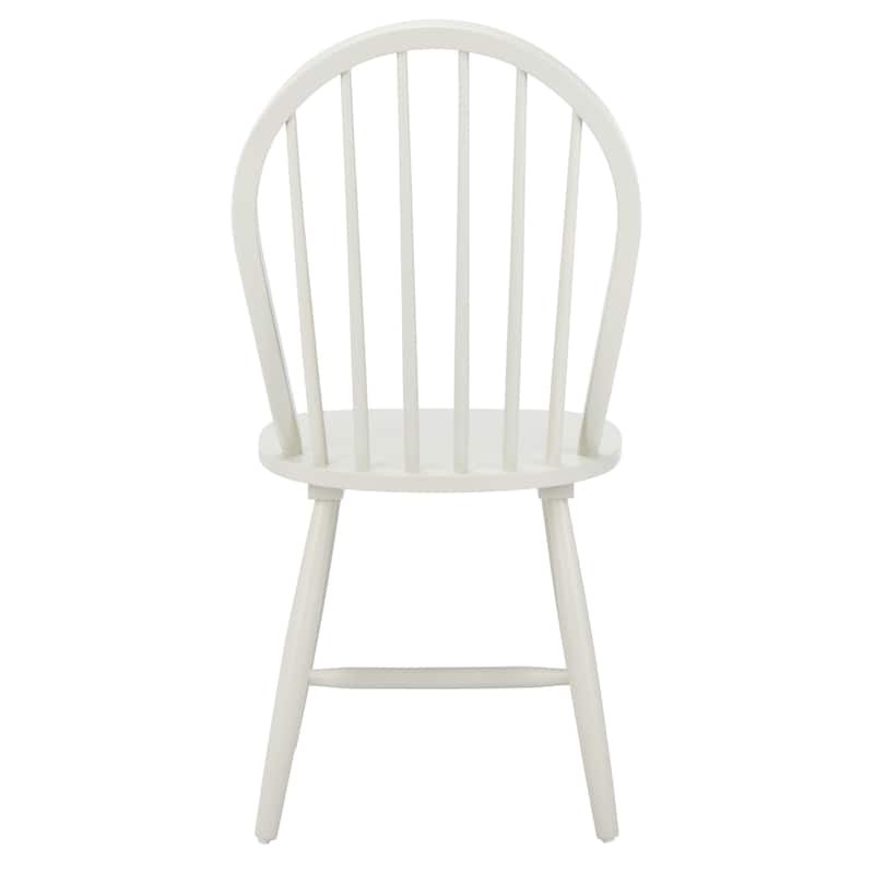 SAFAVIEH Delcie Spindle Oval Back Dining Chair (Set of 2) - 17.9" x 19.7" x 37" - 18Wx20Dx37H