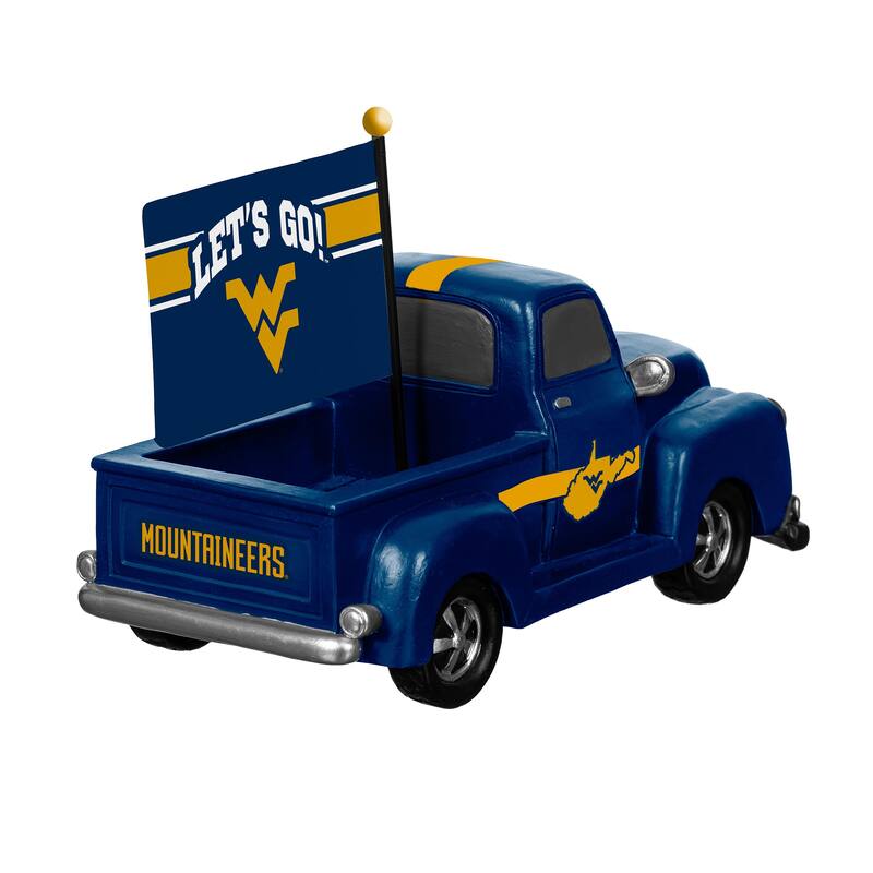 NCAA Rally Truck Garden Statue with Team Flag