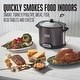 preview thumbnail 3 of 8, Weston 2-in-1 XL Indoor Smoker & 10-Quart Slow Cooker