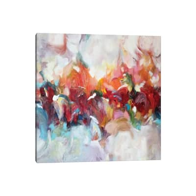 iCanvas "Abstract Flowers" by Radiana Christova Canvas Print