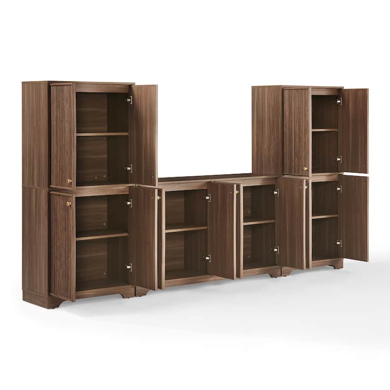 Crosley Naomi 3-Piece Entertainment Center