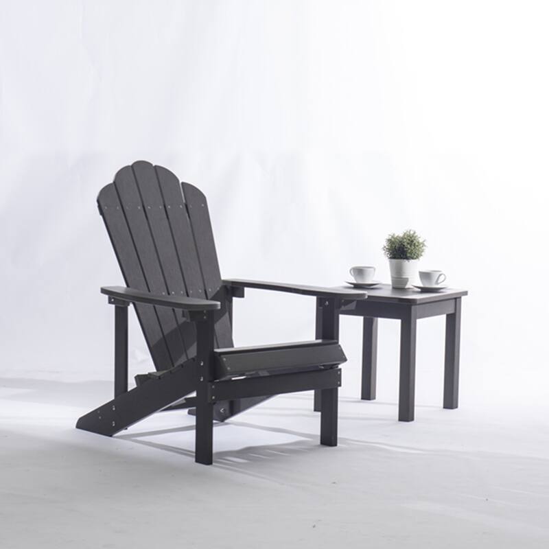 Adirondack Chair Folding Outdoor Chairs Grey - 9' x 12'