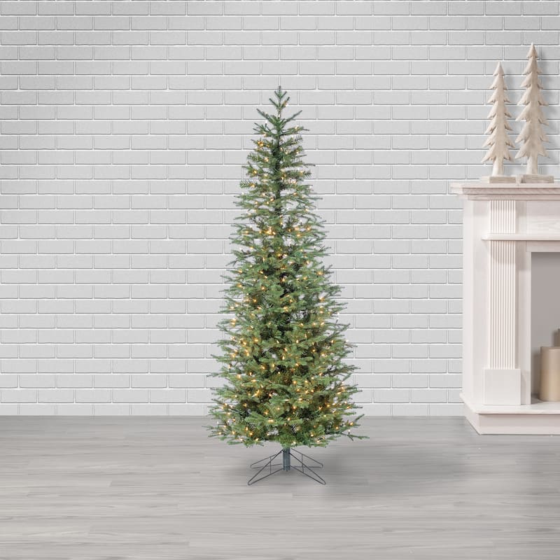4 ft. Pre Lit Clear UL Narrow Cut Jackson Pine Tree