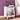 2-Drawer Mirrored Nightstand End Table