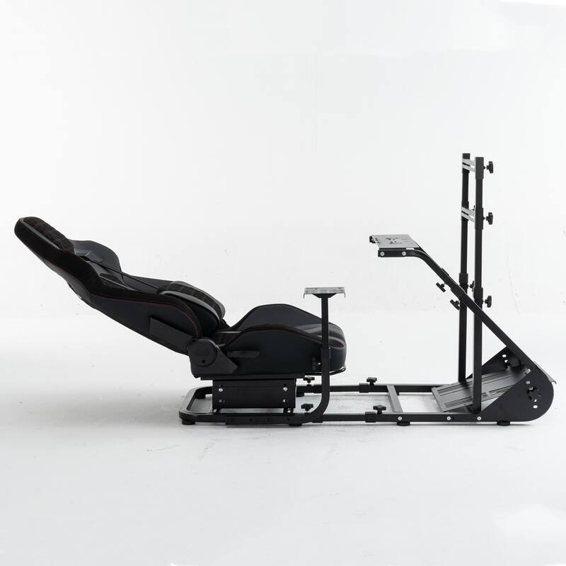 Enhanced and Stable Racing Wheel Cockpit, Compatible With Fanatec, Logitech adjustable driving simulators, excluding handbrake