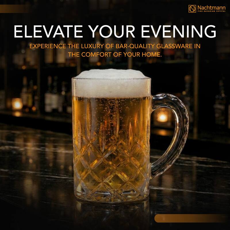 Nachtmann Noblesse Beer Mug - 21.2 Oz