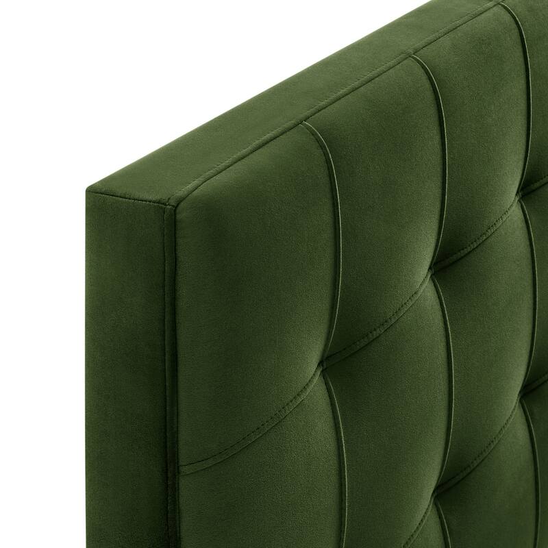 Lily Biscuit Tufted Performance Velvet Headboard