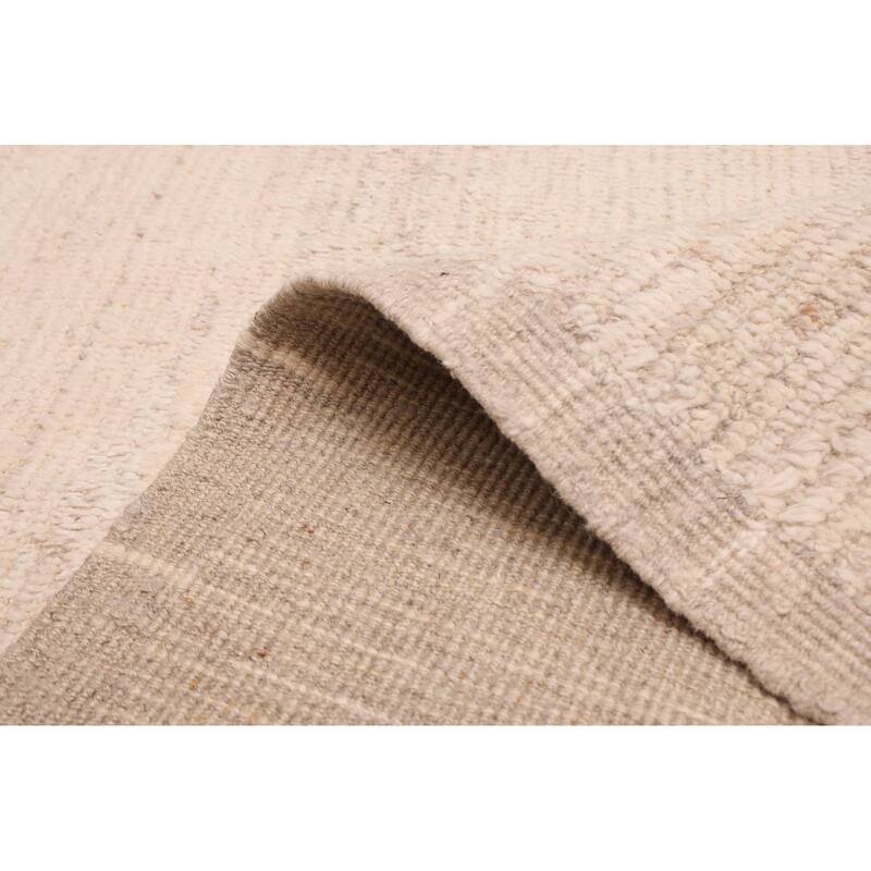 ECARPETGALLERY Hand-knotted Pak Finest Marrakesh Cream Wool Rug - 9'1 x 11'9