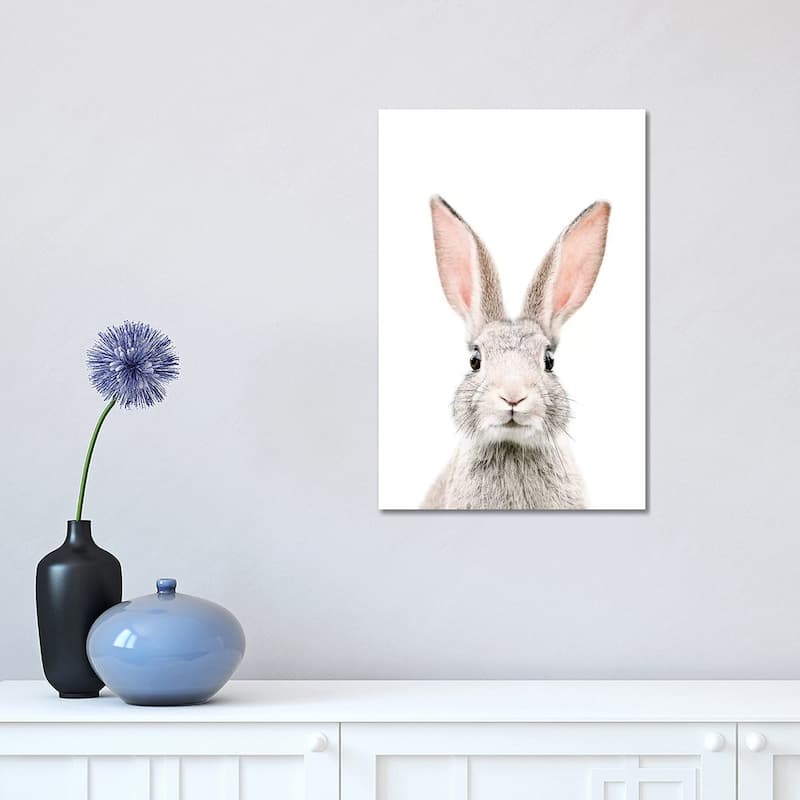 iCanvas "Bunny" by Sisi & Seb Canvas Print - 18x12x1.5