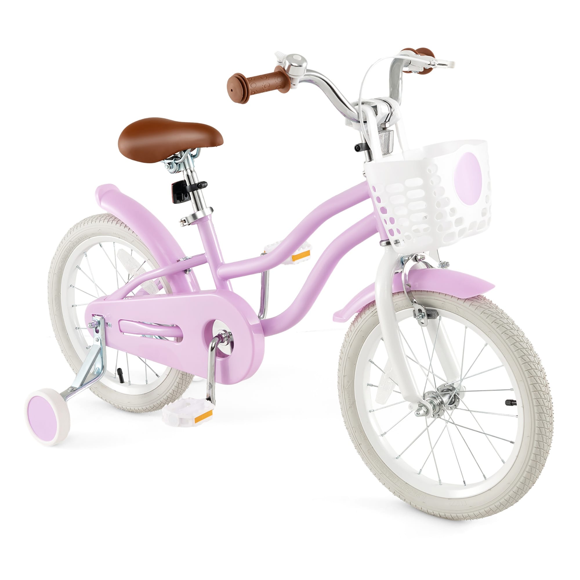 Gymax 16'' Kids Bicycle Children's Training Bicycle w/ Removable