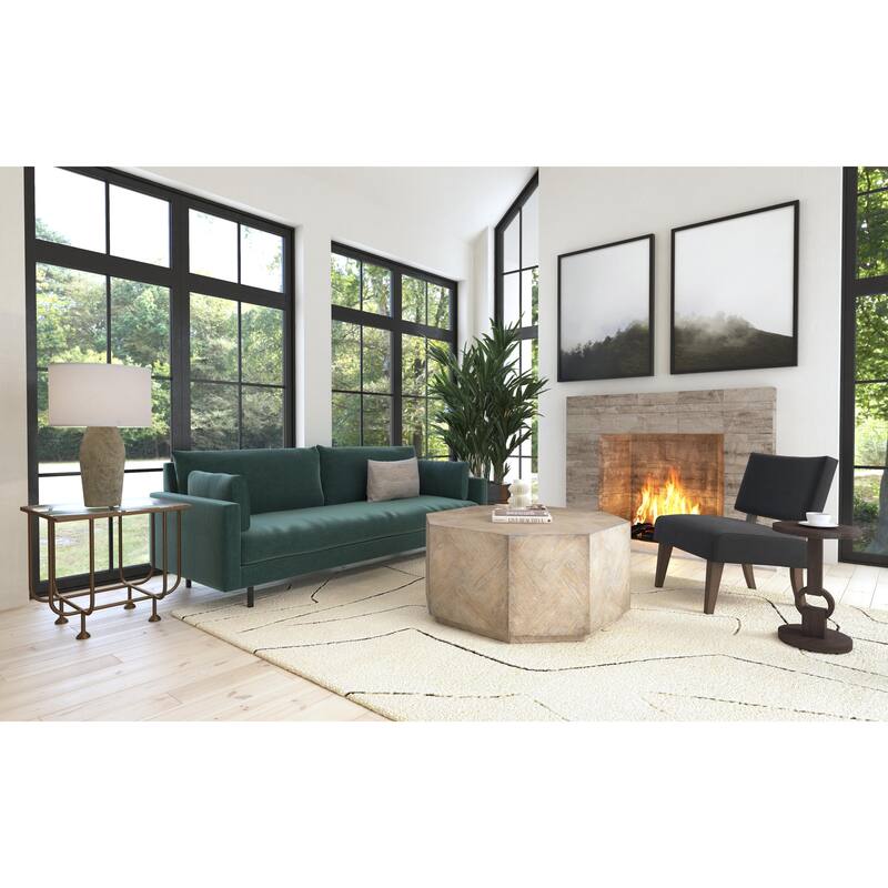 Commerce & Market Kiara Square End Table - 23"W x 23"L x 23"H