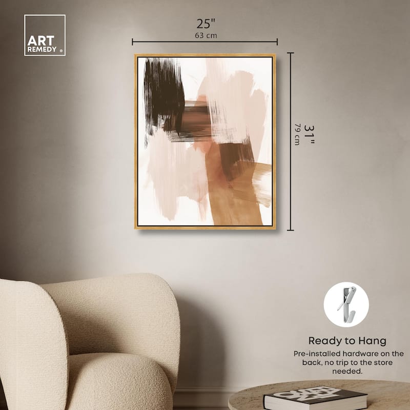 Mahogany Whispers Canvas by Art Remedy