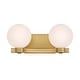 preview thumbnail 3 of 3, Minka Lavery 3492 Mooncrest 2 Light 16" Wide Bathroom Vanity Light