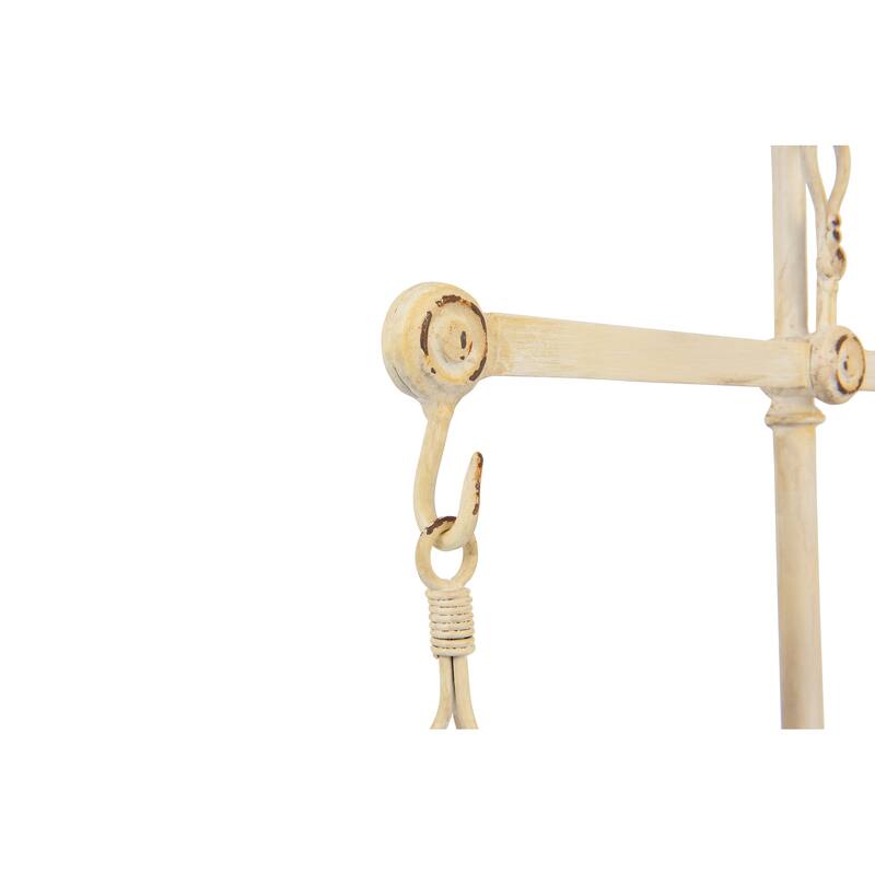 Decorative Antique Iron Balance Scale with Bird