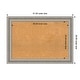 preview thumbnail 42 of 54, Parlor Framed Cork Bulletin Memo Board