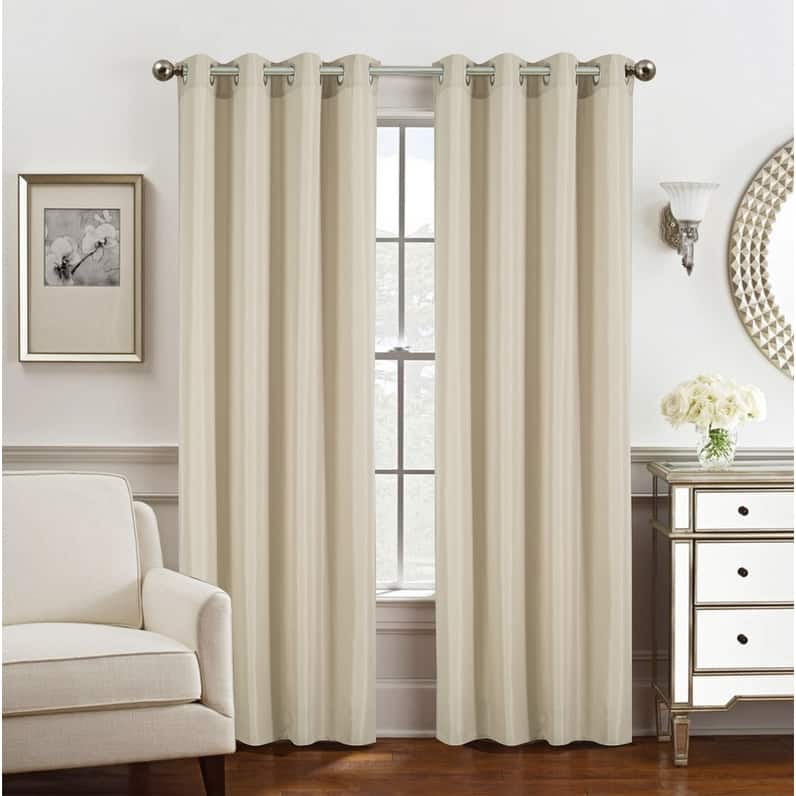 Gilbert Solid Single Grommet Curtain Panel 84" - (1x) 54 x 84 in.