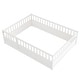 preview thumbnail 40 of 74, Wood Montessori Floor Bed with Super High Security Barrier, Door and Support Slats