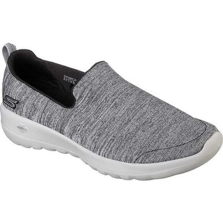 Skechers Women's GOwalk Joy Enchant Slip-On Walking Shoe Black/Gray