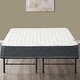 preview thumbnail 2 of 5, Onetan Mattress and Platform Bed Set, 10-Inch Memory Foam Medium Tight Top Hybrid Mattress and 14" Metal Platform Bed
