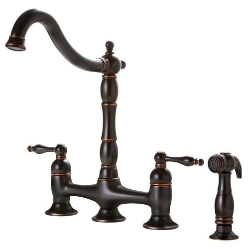 Shop Premier 120344LF Charlestown Kitchen Faucet Double Handle with ...
