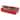 Whitmor Christmas 28-Section Ornament Box, Red with Green Trim