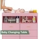preview thumbnail 16 of 17, 6 Drawers Baby Changing Table Dresser with Changing Pad and Power Outlet
