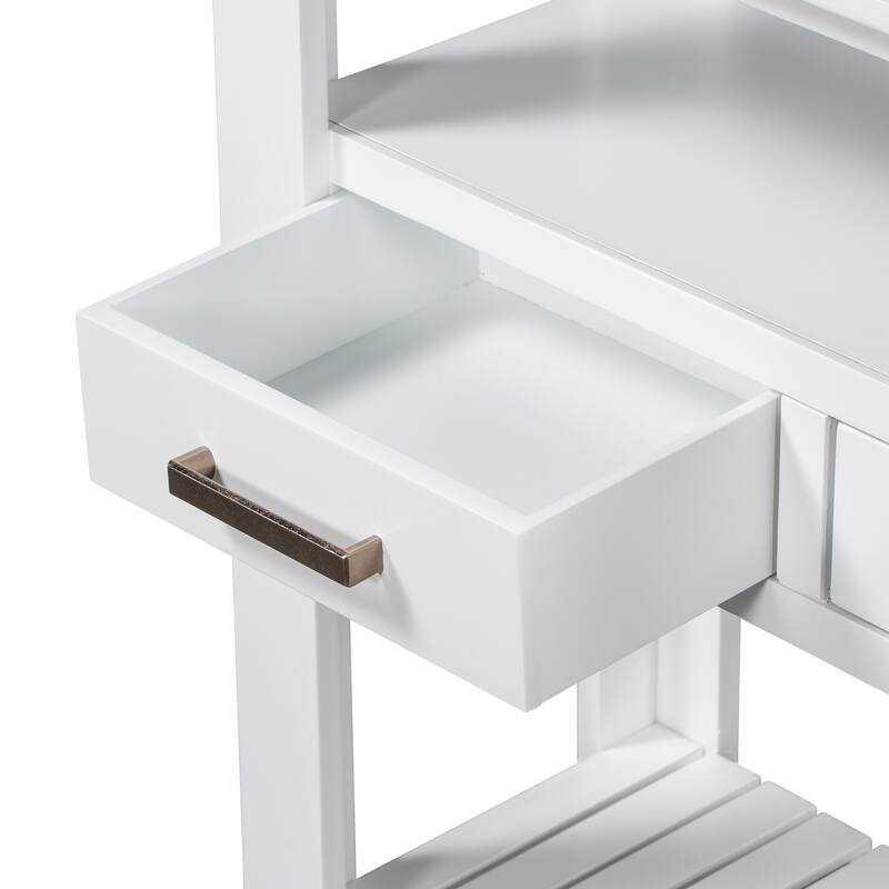 62.2'' Modern Console Table Sofa Table for Living Room