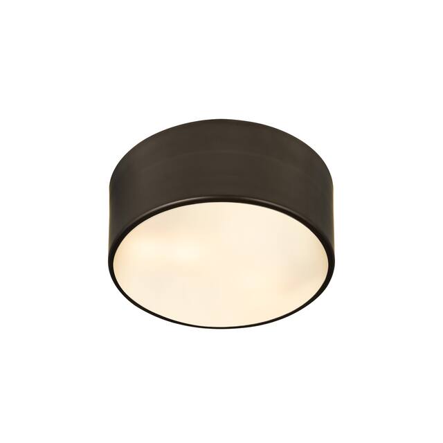 Harley 2 Light Flush Mount - Bronze