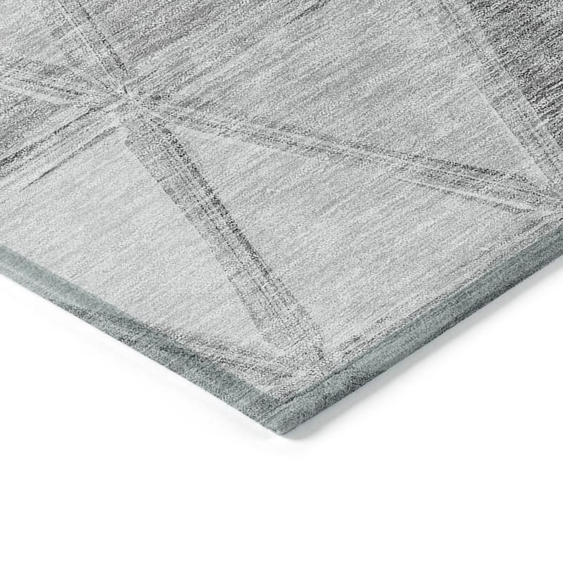 Machine Washable Indoor/ Outdoor Chantille Modern Diamonds Rug