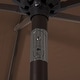 preview thumbnail 67 of 69, Lopes 9-foot Patio Umbrella with Bronze Finish Base Weight Stand Included
